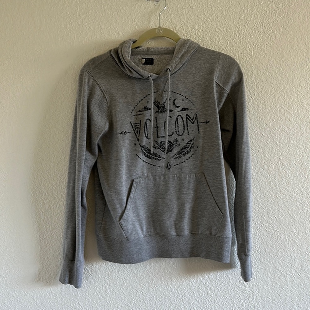 Volcom gray hoodie